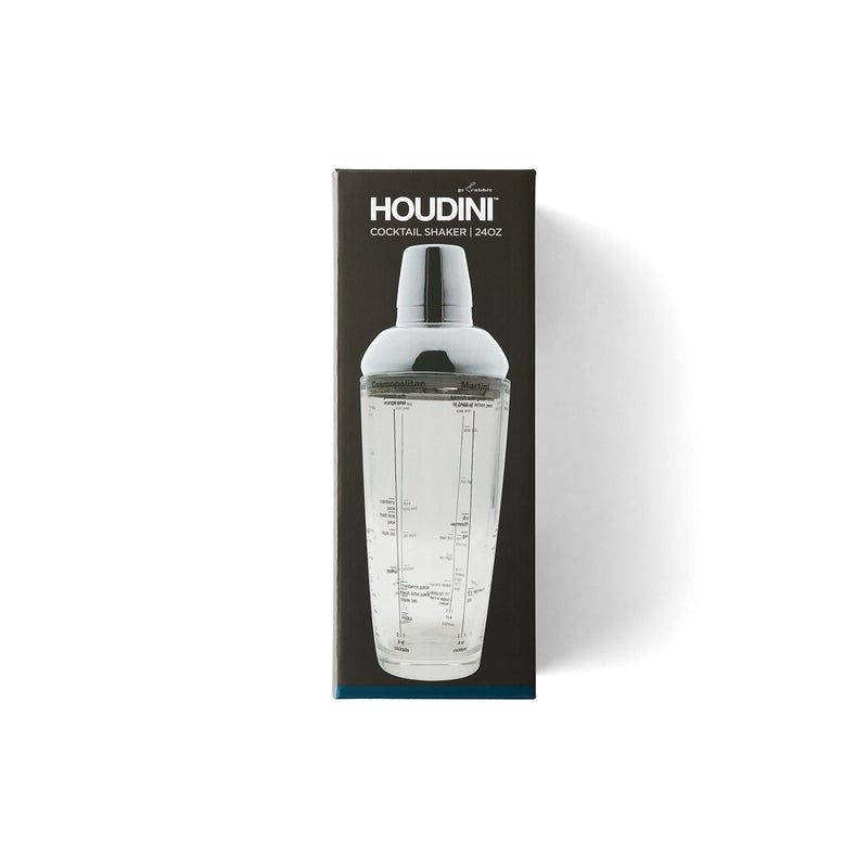 Houdini 24oz Glass Cocktail Shaker, Includes Six Recipes - Image 5